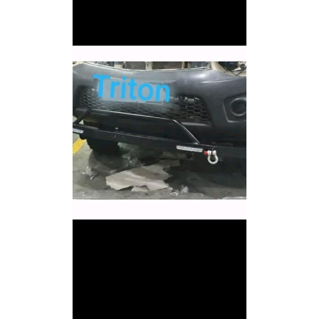 Tanduk Mini Besi ARB Bumper Depan Mobil TRITON UP 2023 - ALL NEW TRITON