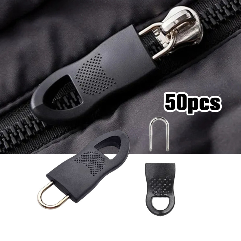 50pcs Kepala Resleting Sepatu / Kepala Resleting Untuk Tas / Kepala Sleting / Kepala Zipper Tas /Res