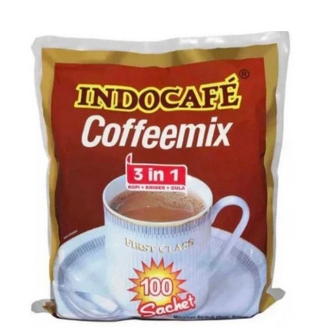 

Kopi Indocafe CoffeeMix 3-in-1 (Isi 100 Sachet X 20gr)