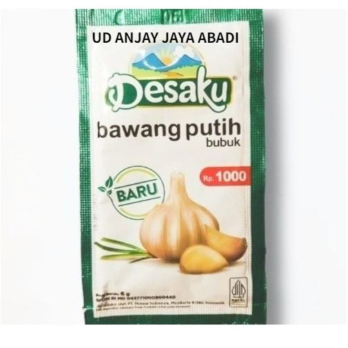 

Desaku Bawang Putih Bubuk KEMASAN ANJAY 10 PCS