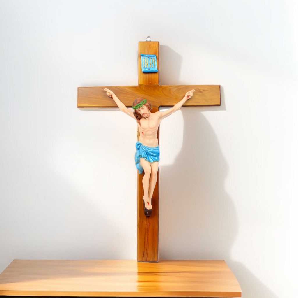 SALIB DINDING KATOLIK 60 CM / SALIB GANTUNG BESAR / SALIB DINDING BESAR / SALIB JUMBO