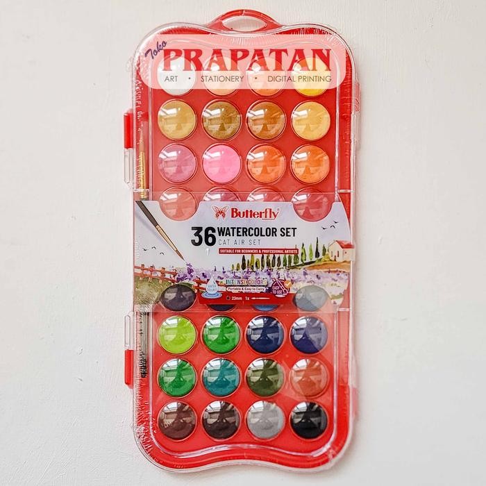 

Butterfly Watercolor Block Set | Cat Air Set - 24C