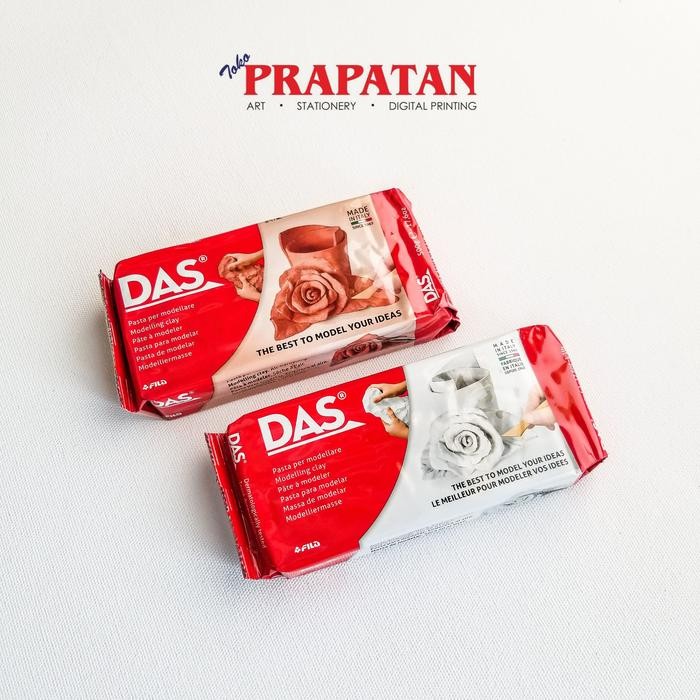 

DAS Clay 500 gram / Air Drying Clay - Putih