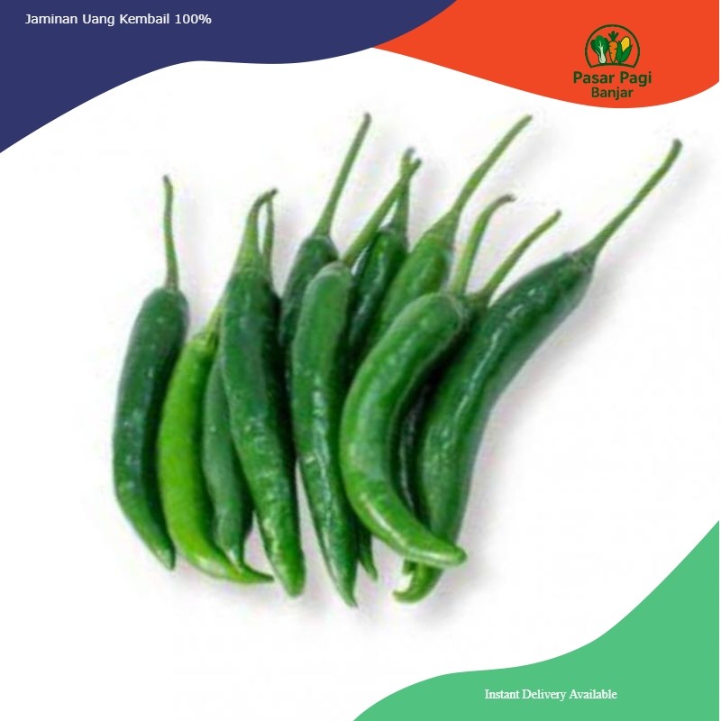 

Cabe Hijau Besar / Cabai Hijau Besar / Berat 250 gram