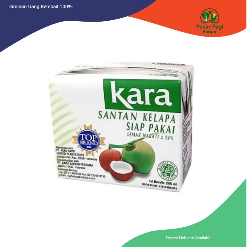 

Kara Santan Kelapa Siap Pakai Kemasan 200 ml