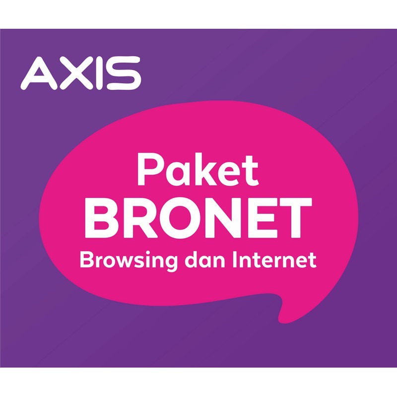 KUOTA AXIS INJECT BRONET MURAH UNLIMITED SATU BULAN 30 HARI