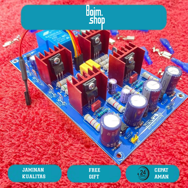 Kit Driver 140watt 140w BTL Out Collector Bridge Modif Includ Protektor Led Display