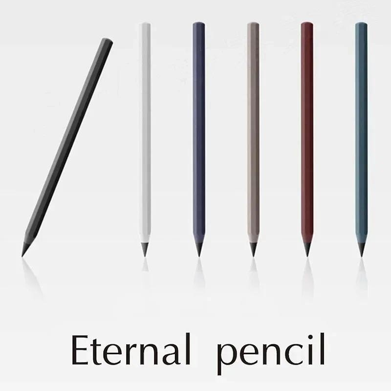 

Metal Pencil New Technology Unlimited Writing Eternal No Ink Pen Magic Pencils Painting Supplies Novelty Gifts Stationery