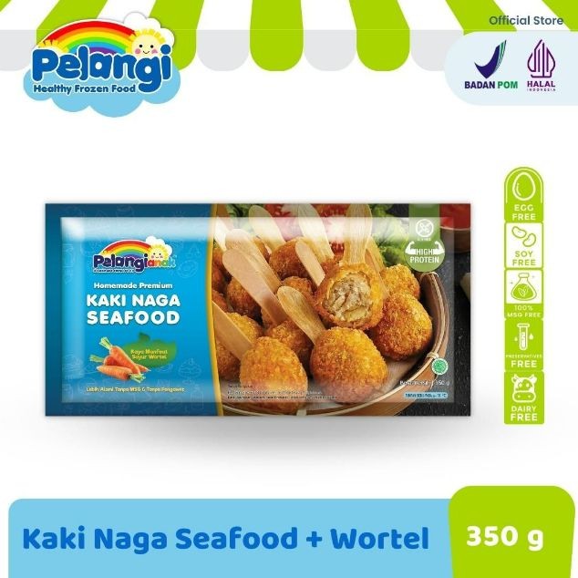 

Pelangi Kaki Naga Seafood 350gr