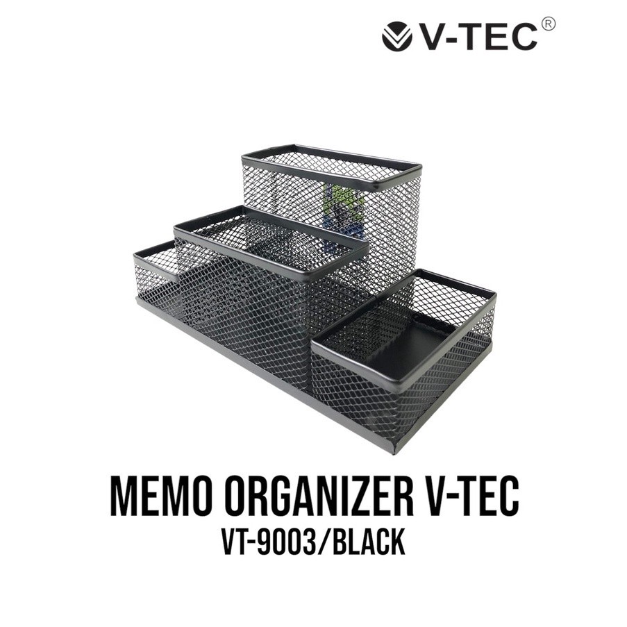 

[ATK88] Desk Set / Tempat Alat Tulis V-Tec VT-9003 Tempat Alat Tulis Jaring Jala Pen Holder