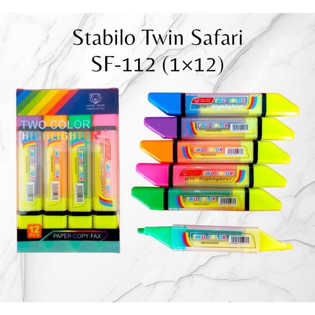 

[SDW] pekanbaru/STABILO TWIN SAFARI MURAH/ HIGHLIGHTER PEN 2 UJUNG WARNA