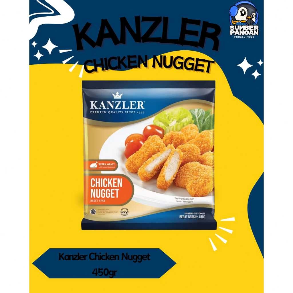 

Kanzler Chicken Nugget 450gr