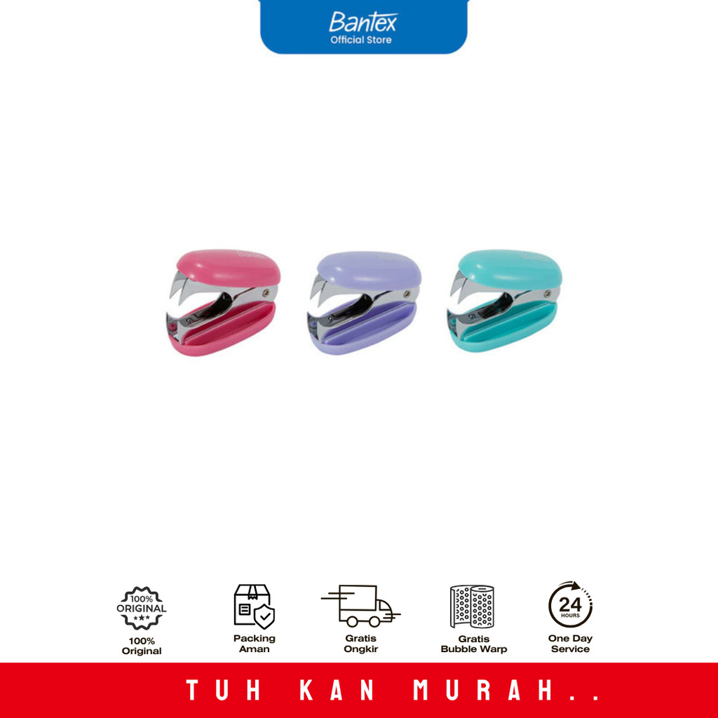 

BANTEX STEPLER REMOVER BD6502 WARNA PURPLE