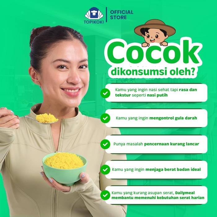 

Promo [Bundling Hemat] Dailymeal - Red Rice (Beras Merah) 1 kg (2pcs) - Superfood Premium untuk Nutrisi Anda