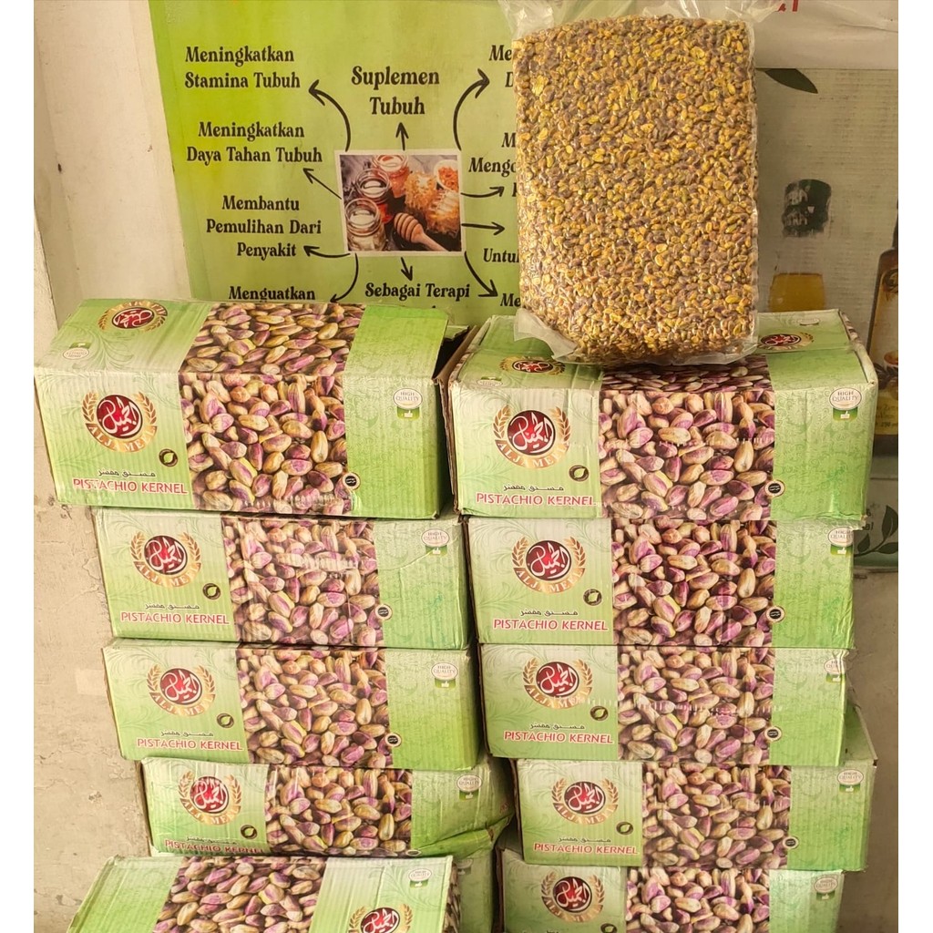 

ALJAMEEL PISTACHIO KUPAS KERNEL 10KG