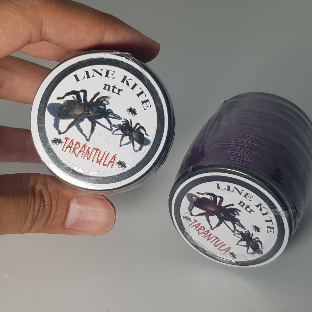 Grosir satuan gelasan NTR bonit uk 025 - 1700yard / benang gelasan layangan anak murah bagus tajam