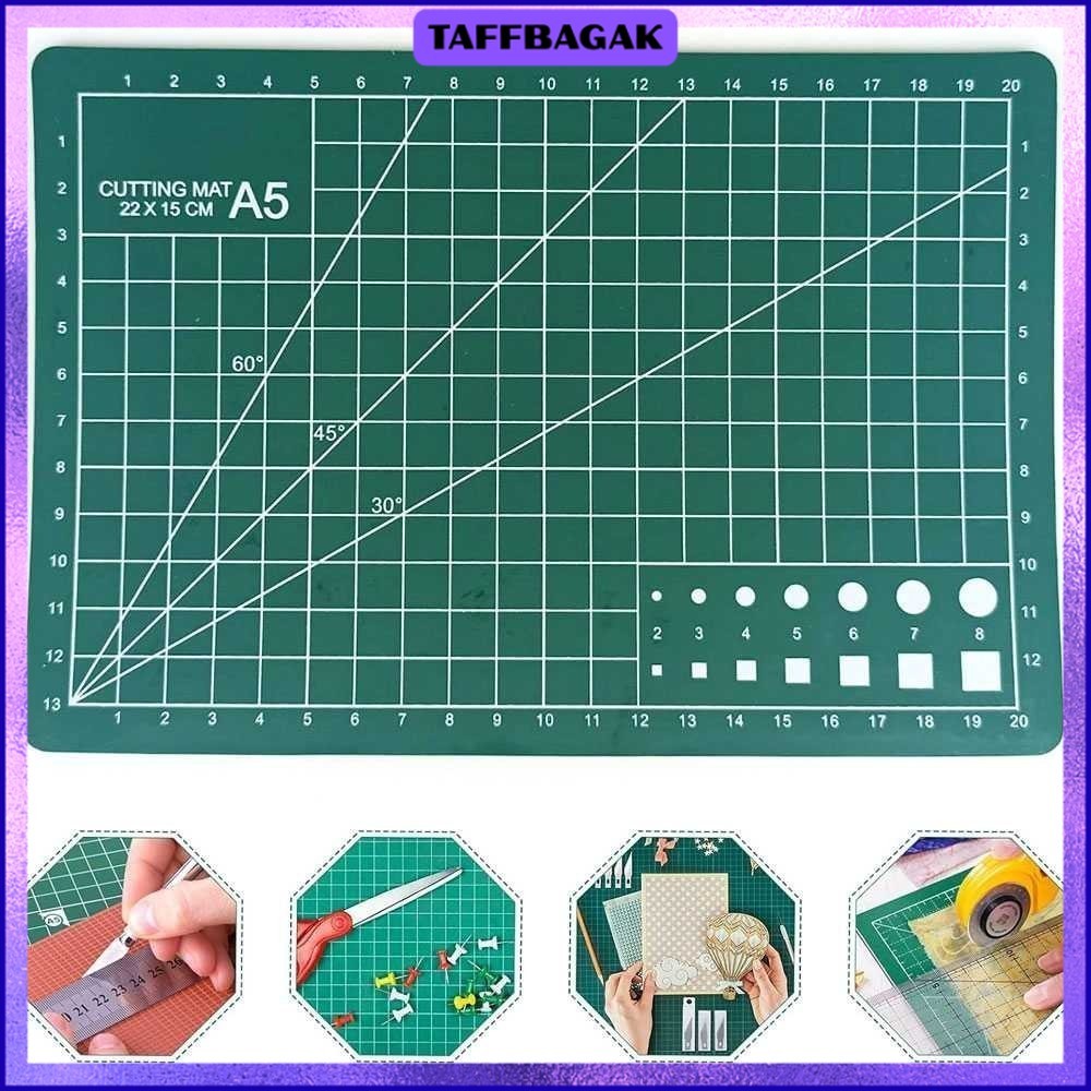 

Working Pad Cutting Mat Alas Potong Papan Kerja A5 22x15cm - GKSA4