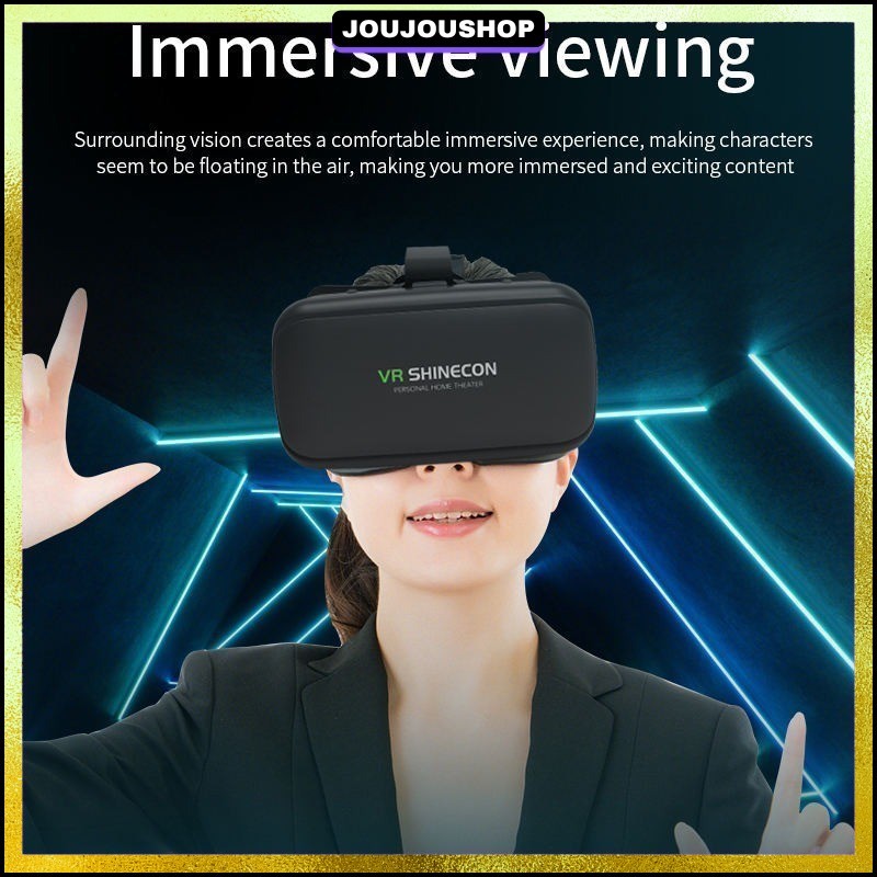 VR Box 3D Virtual Reality Glasses Adjustable Panoramic - SC-G04