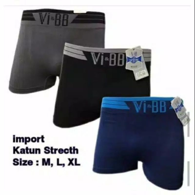 Boxer Pria VI-BB/Celana Dalam VI-BB