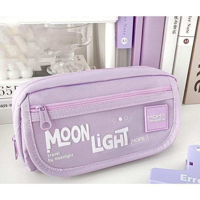 

Sale [MILOLI] Kotak Pensil MOONLIGHT MULTI-LAYER Large Capacity Pencil Bag Tempat Pensil Resleting Stationery - F0283 - B. PURPLE, MOONLIGHT Tbk