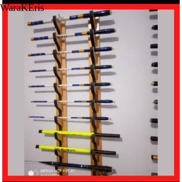 Rak pancing/rak joran/rak tegek WR9
