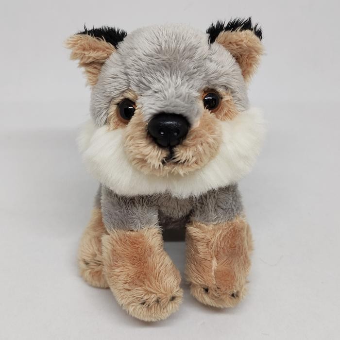 New Boneka Serigala (XS) - Abu-abu