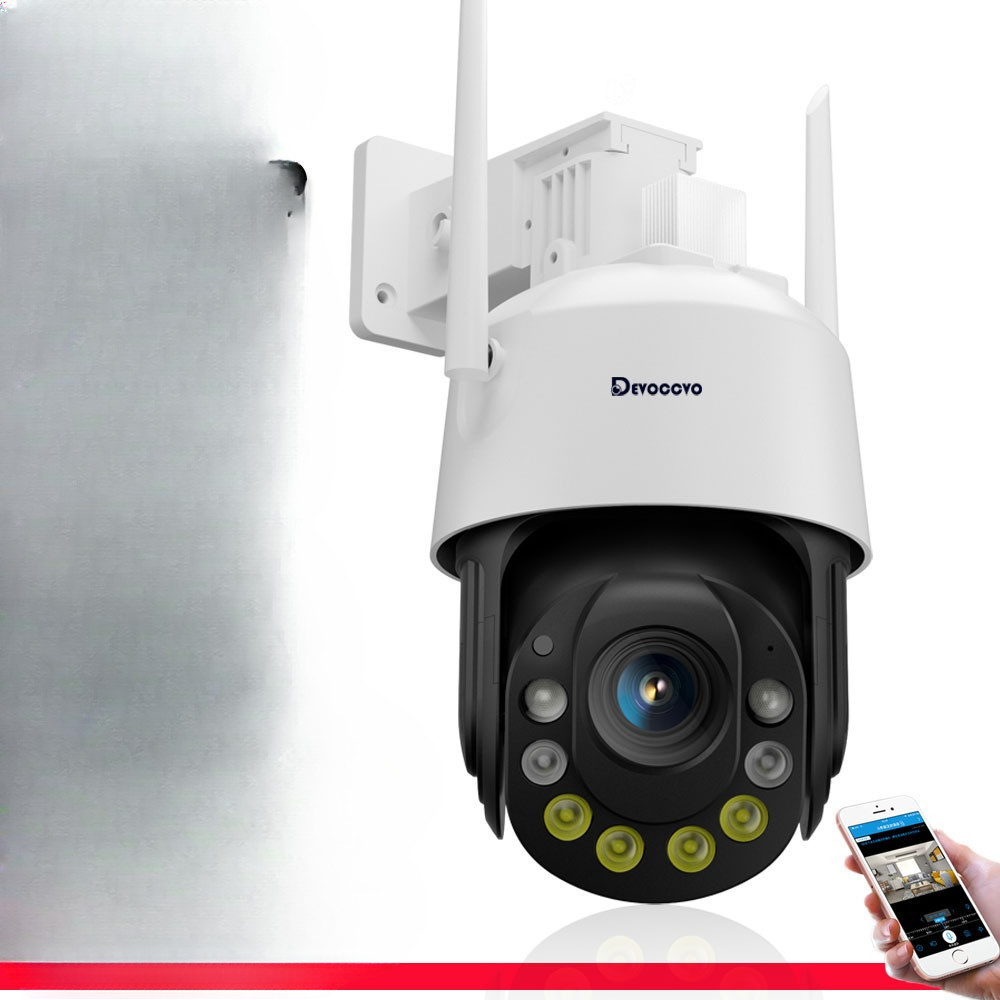 50X 30X Optical Zoom 5MP PTZ Security Camera Outdoor Waterproof Wifi PTZ IP Camera Color Night Visio