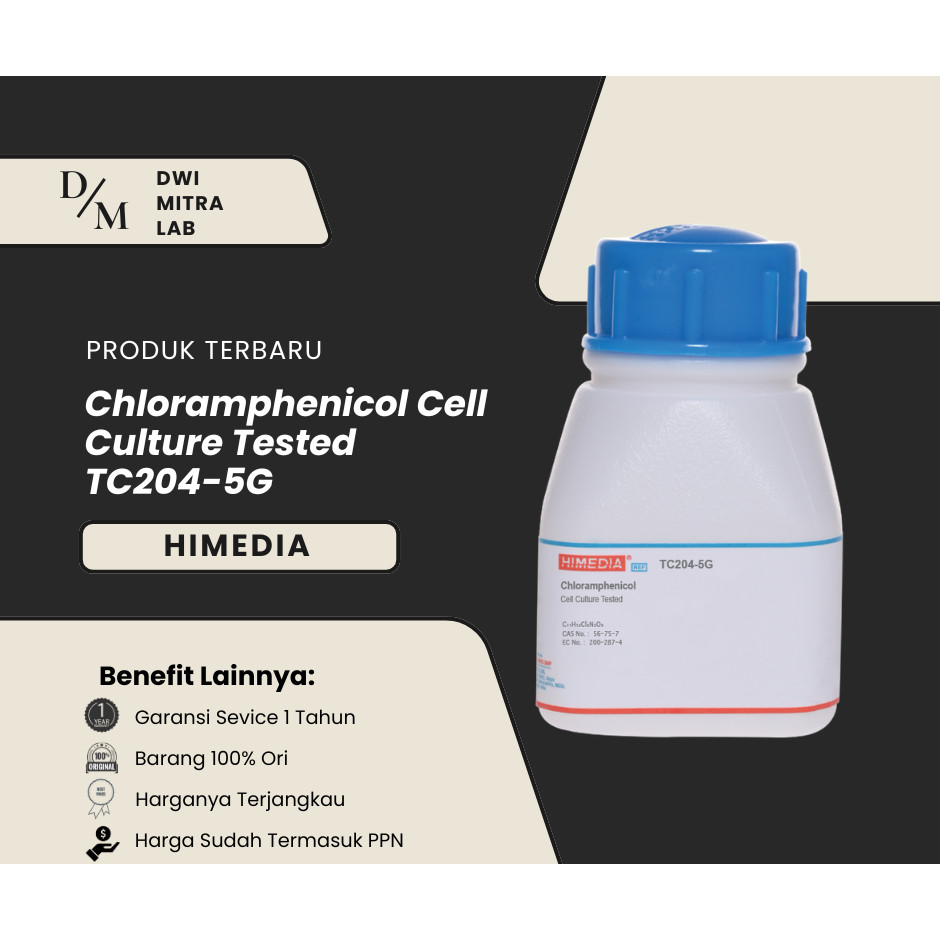 Chloramphenicol Cell Culture Tested TC204-5G Himedia
