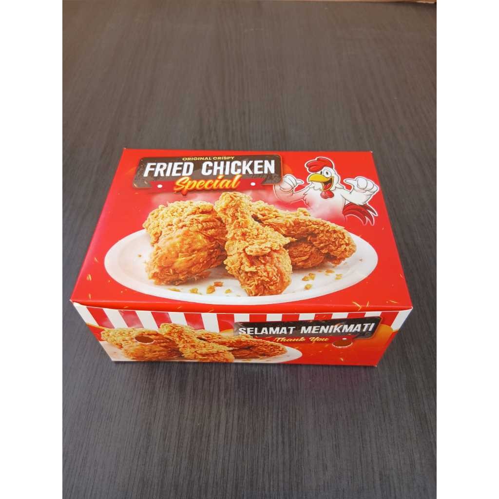 

10 Pcs Dus untuk Fried Chicken Ukuran 12x16