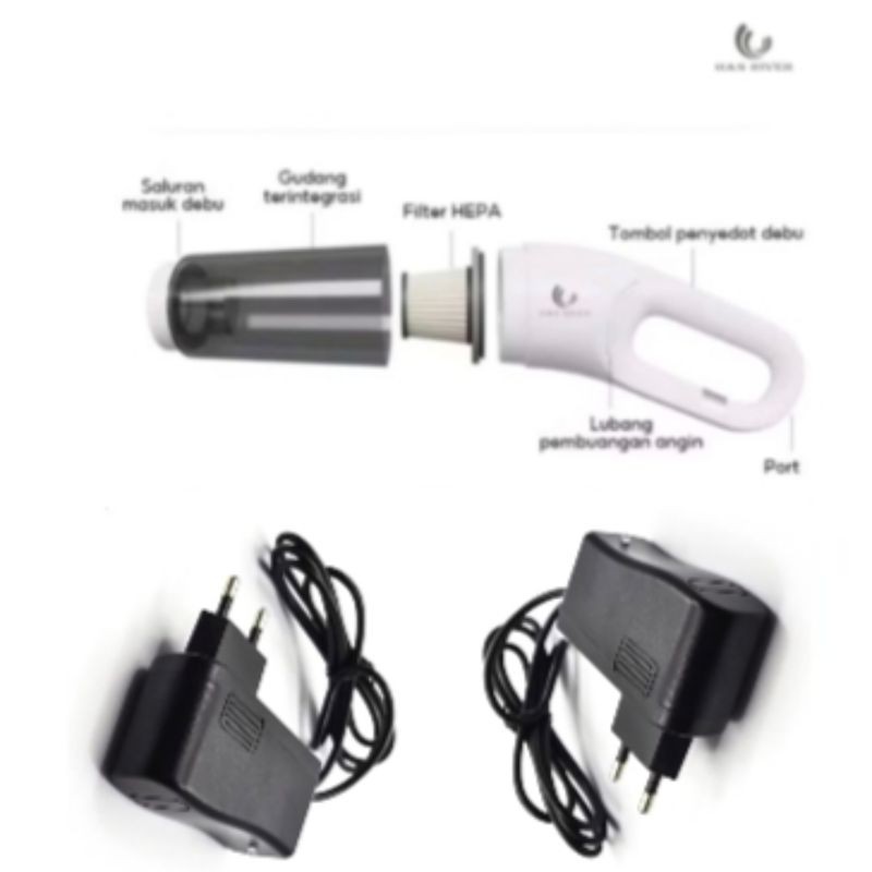 Adapter Charger HAN RIVER HRXCQ01 HRXCQ03HRXCQ03WT Vacuum Cleaner Adaptor HAN RIVER VACUUM CLEANER