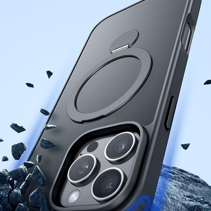 CASE FOR IPHONE 16 PRO MAX / 16 PRO / 16 PLUS / 16 PHONE CASING YIND FROSTED CASE WITH MAGNETIC RING
