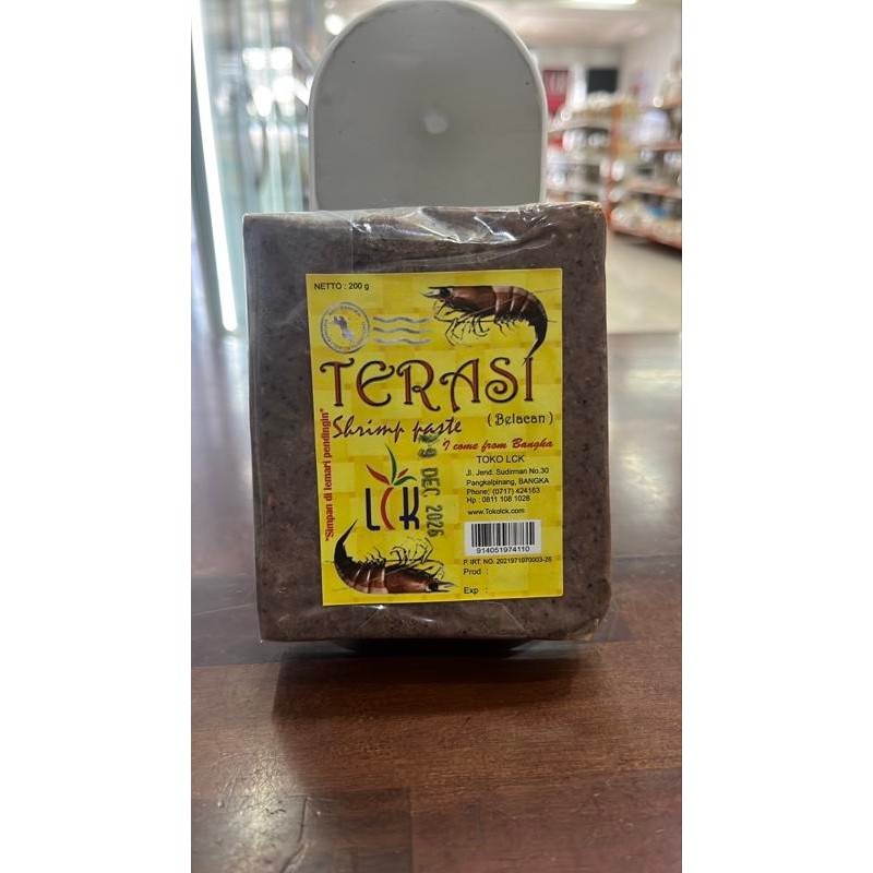 

Promo Terasi Belacan udang Rebon kwalitas jaminan asli Bangka dari tokoLCK