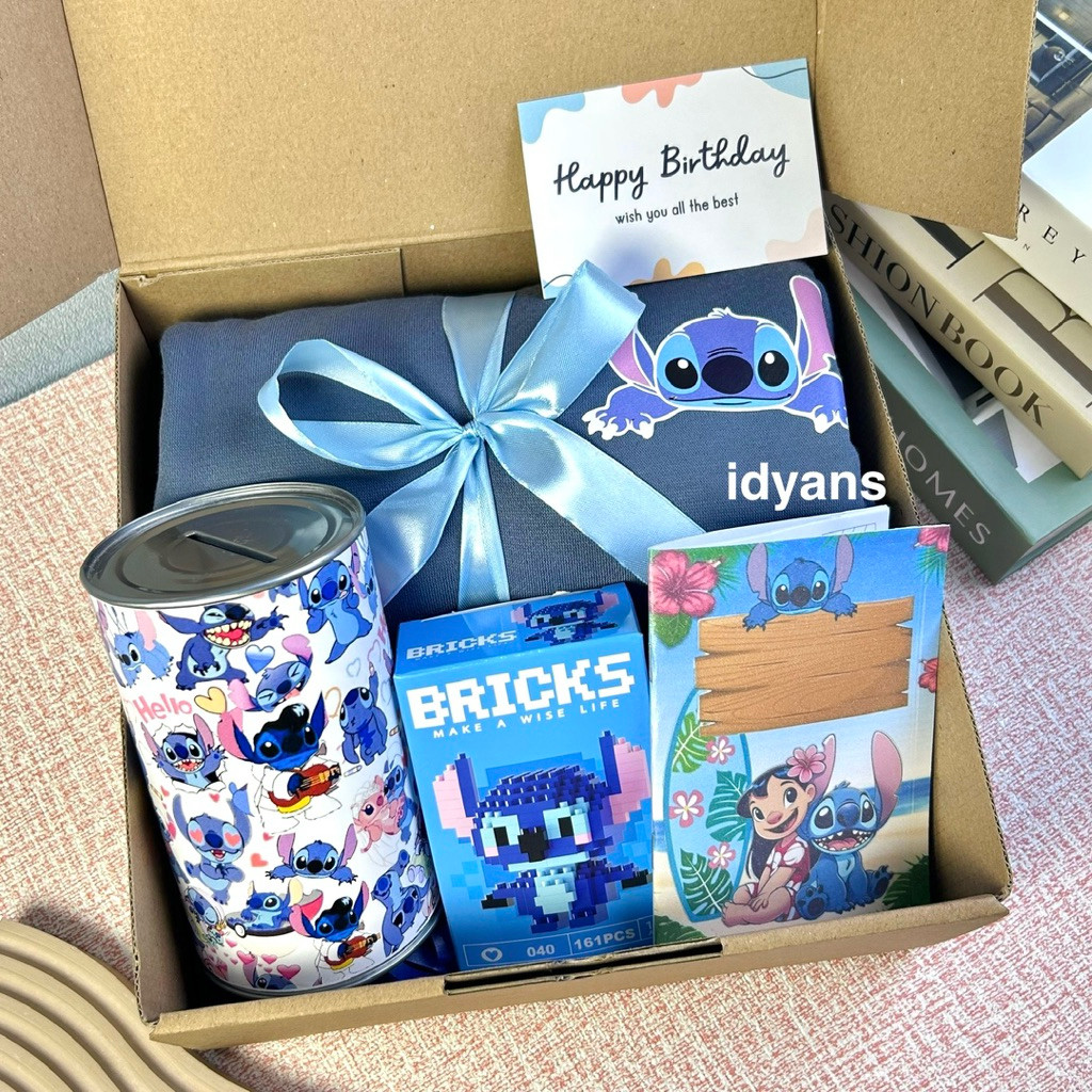 

[STITCH LOVER] SERBA STITCH / KADO ULANG TAHUN / GRADUATION / HAMPERS KADO / GIFTBOX SET STITCH / HADIAH LUCU KADO CEWEK KADO LUCU / BINGKISAN ULANG TAHUN / SOUVENIR ULANG TAHUN