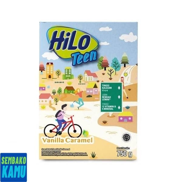 

Hi-Lo Teen Vanilla Caramel 750 gr - Susu