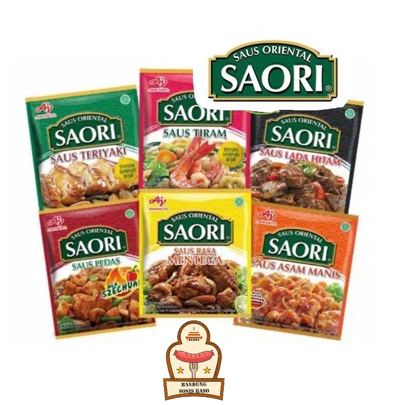 

Saori Saus Sachet Aneka Rasa - Bikin Masakan Sehari-hari Jadi Selezat Restoran