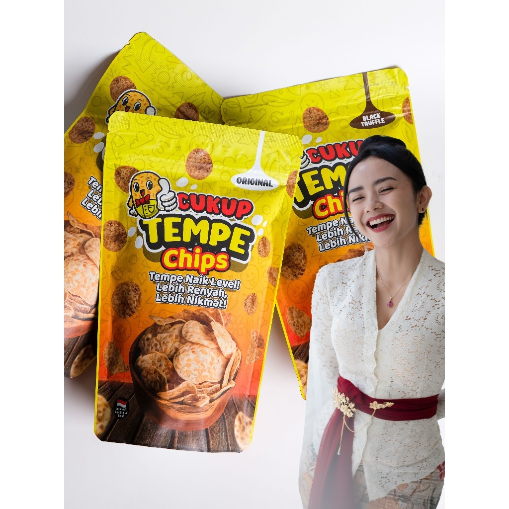 

KRIPIK TEMPE KRISPI 3 RASA 50 GRAM | CUKUP TEMPE CHIPS
