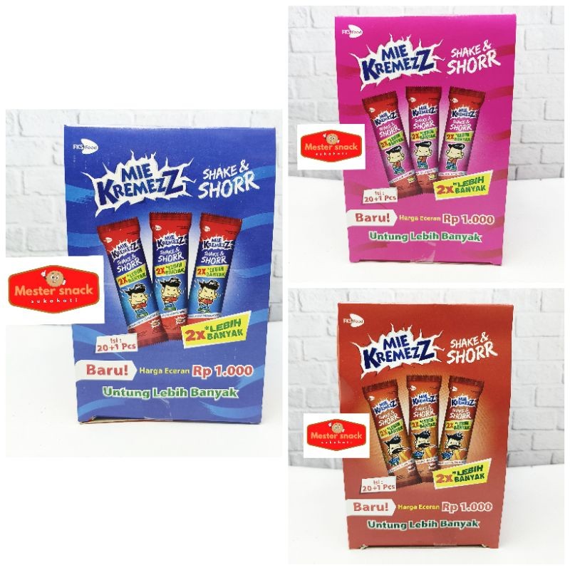 

Mie Kremez Shorr Eceran 1000 (1 pack isi 20 + 1 pcs)