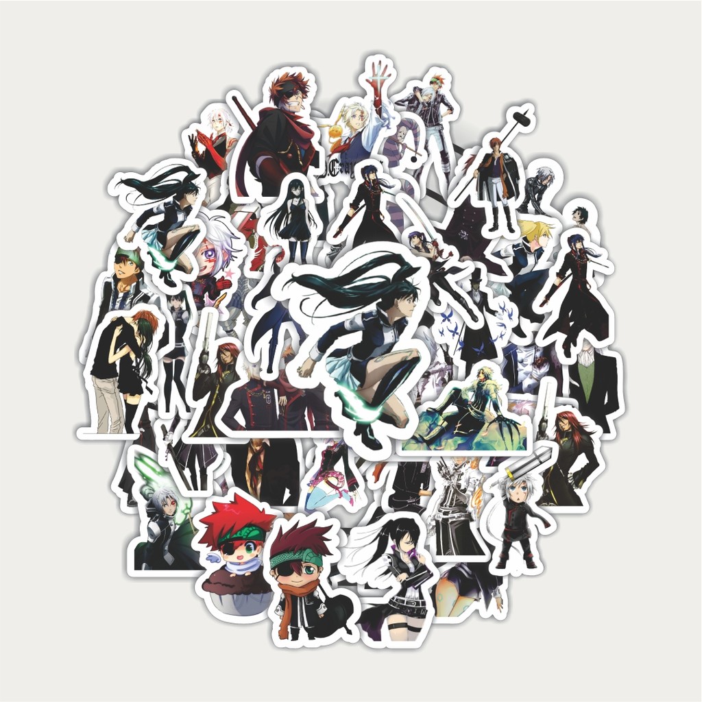 

Sticker Pack Stiker Anime Series D.Gray‑man Karakter Mix 2 | Sticker TUMBLR | Stiker LAPTOP KOPER HELM
