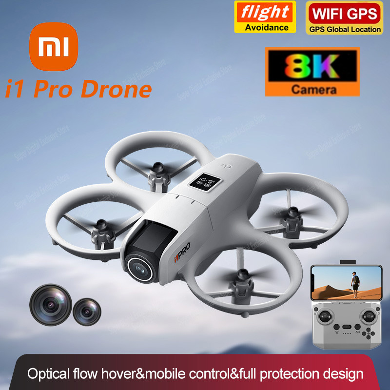 Xiaomi i1PRO Mini Drone 8K HD Dual Camera Aerial Obstacle Avoidance Optical Flow Hover Avoidance Fou
