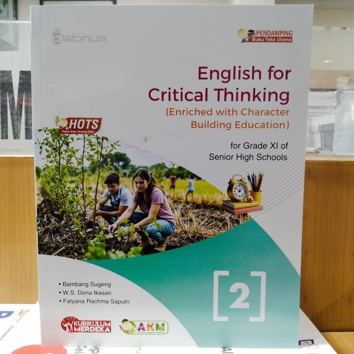 

English For Critical Thinking SMA Kelas XI Kurikulum Merdeka Platinum