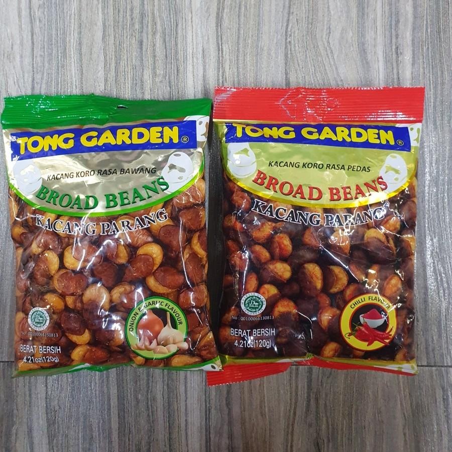 

Tong Garden Kacang Parang Koro Rasa Garlic / Spicy 120gr