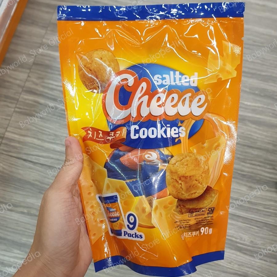 

Naraya Salted Cheese Cookies Kukis Import ( 9 Packs )