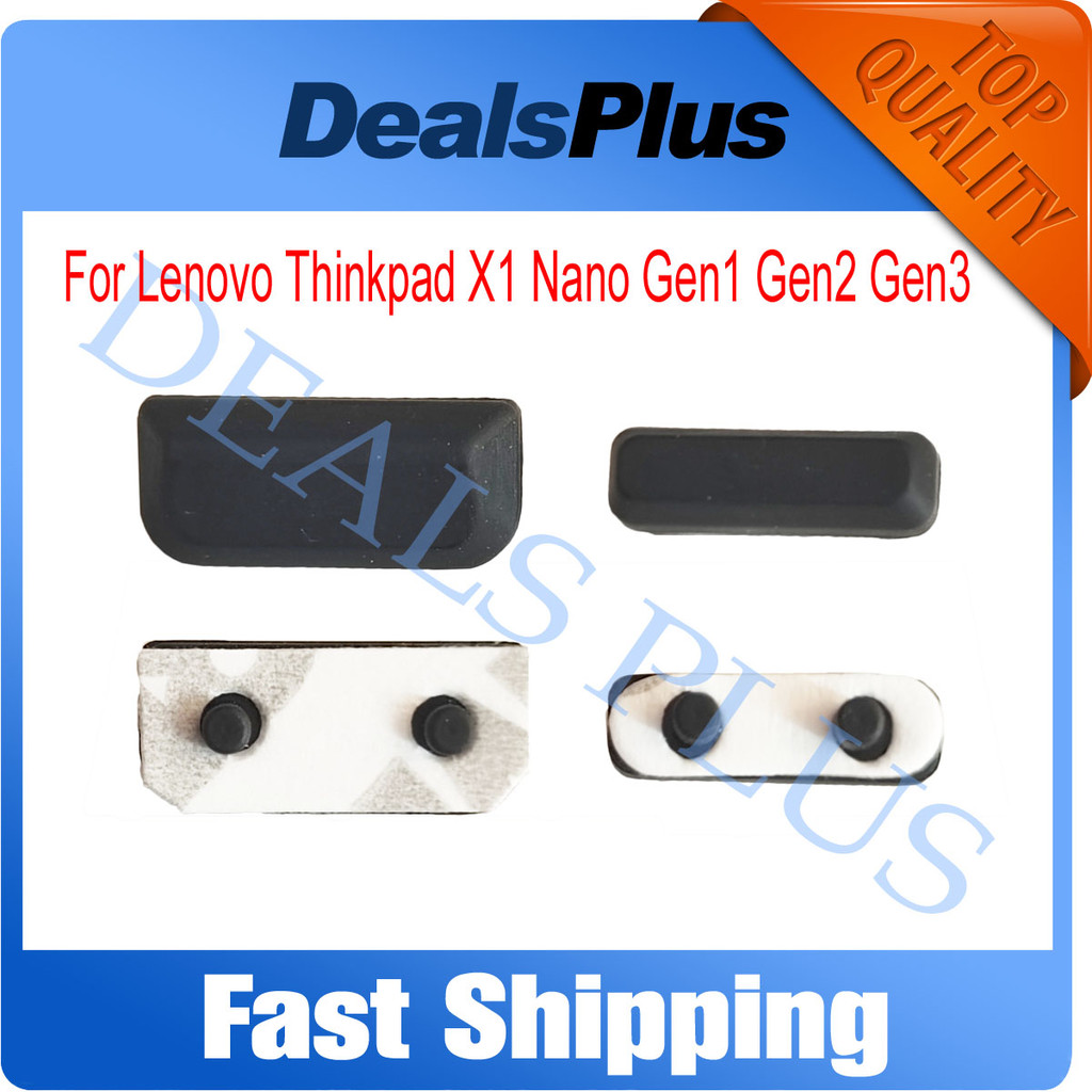 4pcs/Set New Bottom Case Cover Rubber Feet Replacement For Lenovo Thinkpad X1 Nano Gen1 Gen2 Gen3 Ge