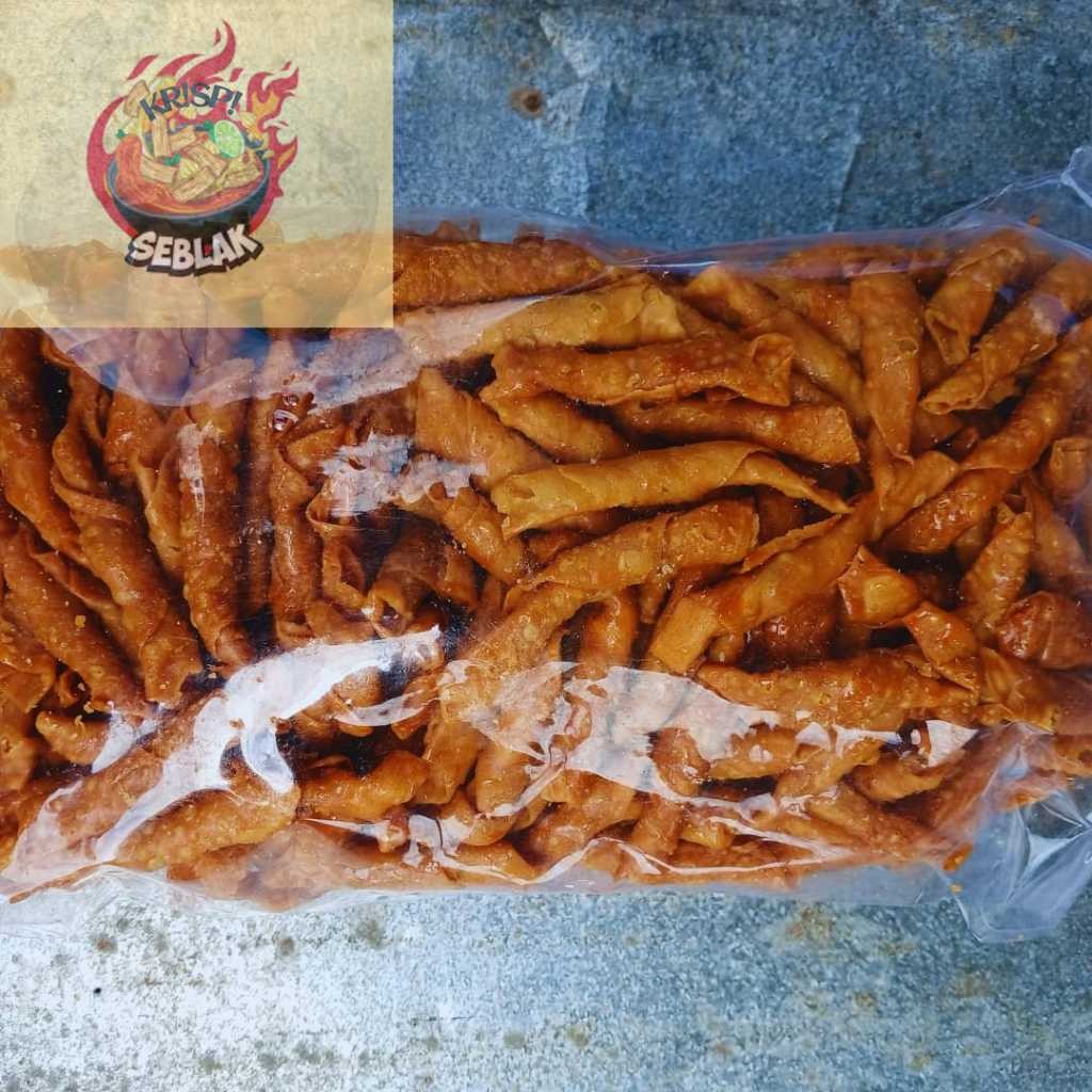 

Seblak krispi Kacang Umpet Kriuk Manis Kemasan 500gr