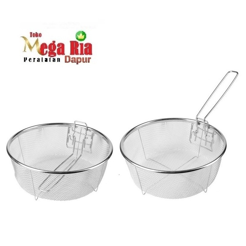 

Deep Fryer Keranjang Gorengan Rebus Gg Lipat 20 cm