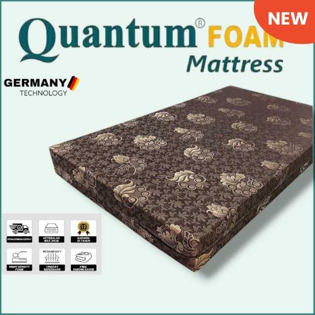 KASUR BUSA QUANTUM GERMANY TECHNOLOGY MATRAS TIDUR KUALITAS TINGGI ANTI KEMPES