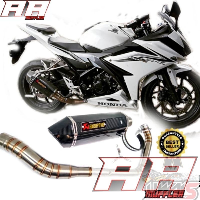 knalpot ekzos racing CBR150R racing cbr150r facelift k45 lokal Thailand silincer Akrapovic