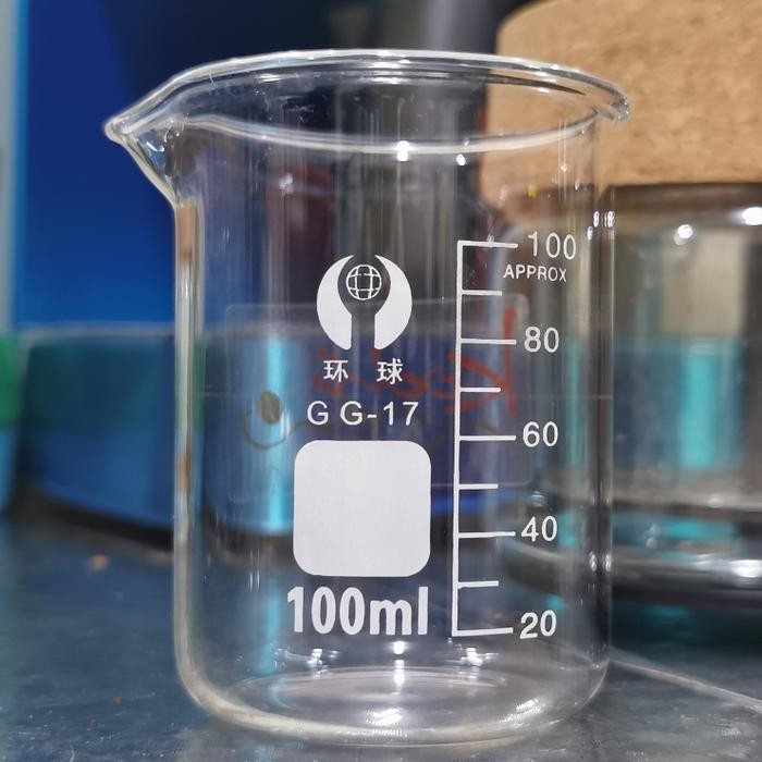 [TERLARIS] Gelas Ukur 100 ml Borosilicate Glass Borosilikat Tahan Panas Kaca - 500cc[TERLARIS ]