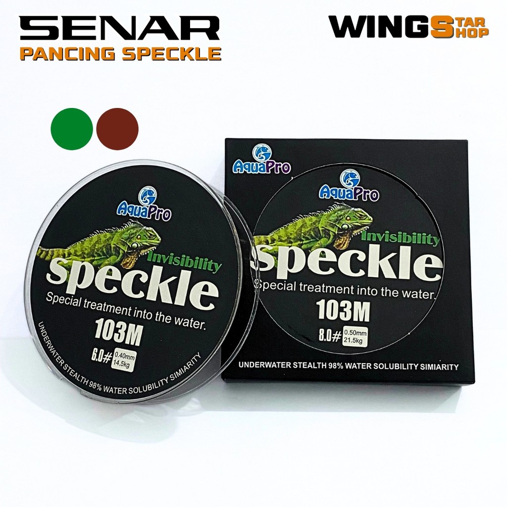 Senar Ikan - Senar Pancing Ikan Line Fishing Speckle Bunglon Senar Pancing Nilon 103M Senar Garis Ta