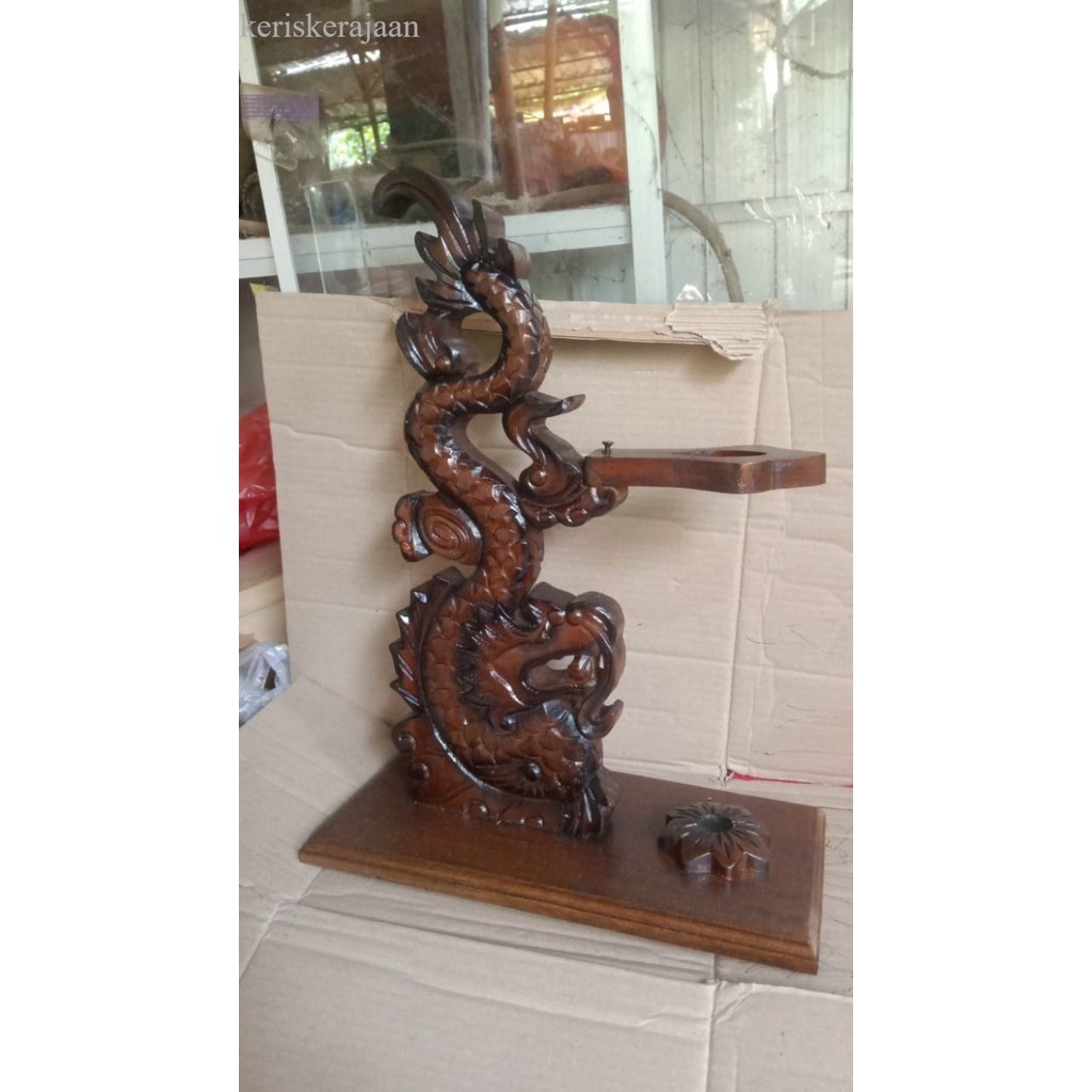 

jagrak keris dan tombak isi 1 termurah finishingan ukir naga 3d mewah bk Keris sengkelat majapahit mataram kartosuro kartasura Baline antik